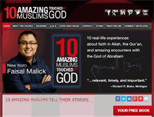 Tablet Screenshot of amazingmuslims.com